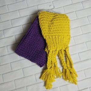 Fanfare Purple/Gold Scarf